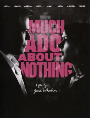 The teaser poster for Whedon's "Much Ado About Nothing"